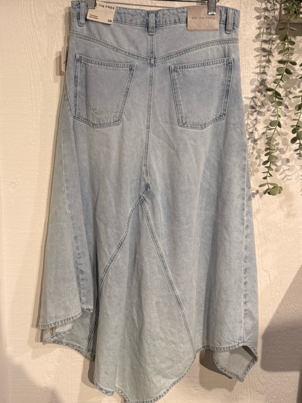 We the Free Aquarius Maxi Skirt NWT frostwire - Picture 4 of 8